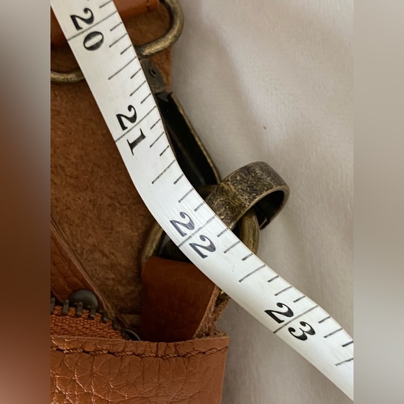 Genuine italian leather crossbody messenger - Picture 13 of 15